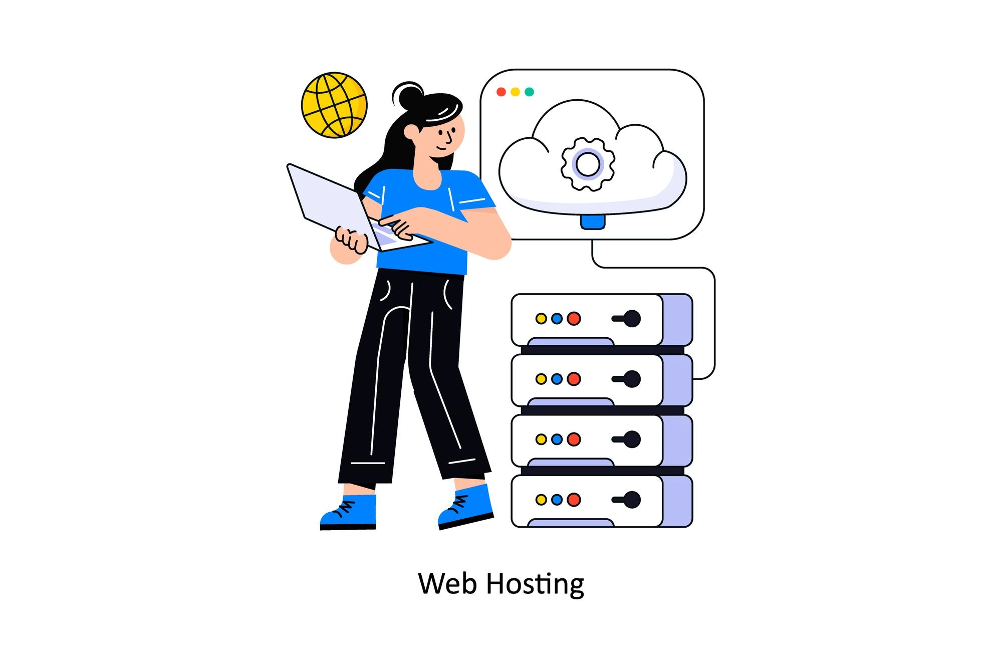 وب هاست (web host) چیست؟